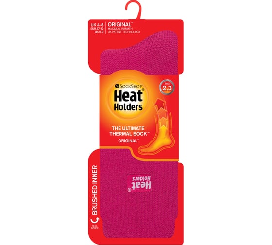 Термоноски женские Heat Holders ORIGINAL, 37-42, rasberry BSLHH24G1RAS