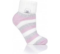Термоноски женские Heat Holders SLEEPY, 37-42, stripe cream/ligth pink BSLHH201G1