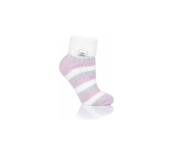 Термоноски женские Heat Holders SLEEPY, 37-42, stripe cream/ligth pink BSLHH201G1 1