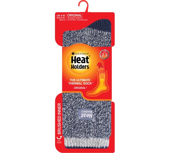 Термоноски женские Heat Holders TWIST, 37-42, Caldbeck BSLHH405G1