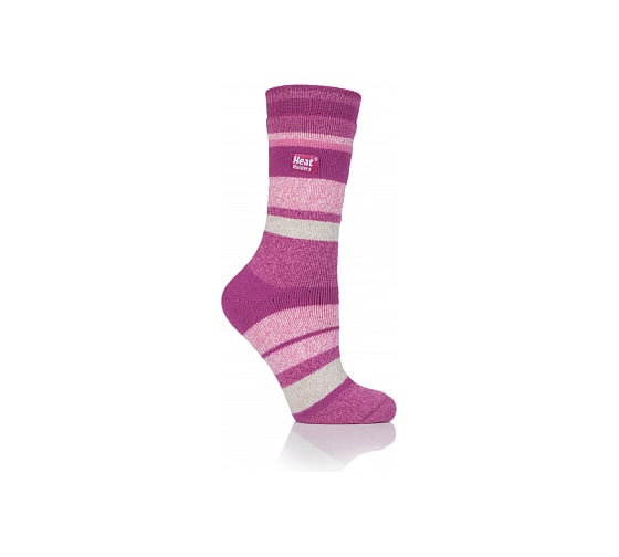 Женские термоноски Heat Holders LITE, 37-42, pink/cerise stripe LTLHH555PNK