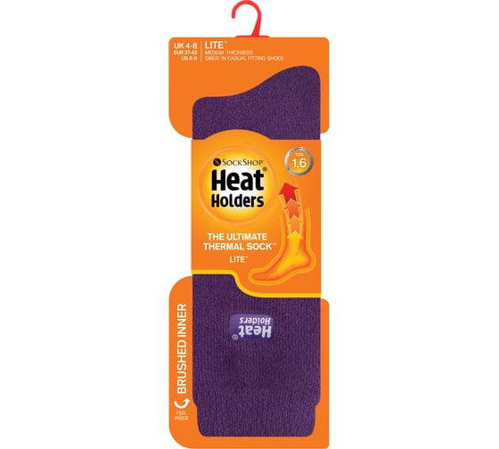 Женские термоноски Heat Holders LITE, 37-42, purple LTLHH551PUR
