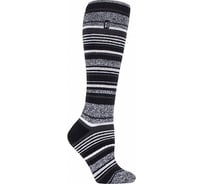 Женские термоноски Heat Holders LITE LONG, 37-42, black strip LTLHH578G1BLK
