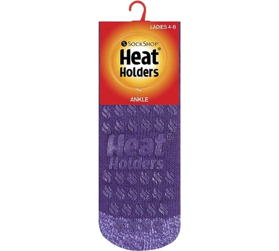 Женские термоноски Heat Holders ANKLE SLIPPER, 37-42, purple BSLHH470G1PUR