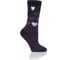 Женские термоноски Heat Holders LITE, 37-42, purple/black heart LTLHH558PUR 1