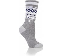 Женские термоноски Heat Holders LITE, 37-42, mid grey/light grey nordic LTLHH557GRY