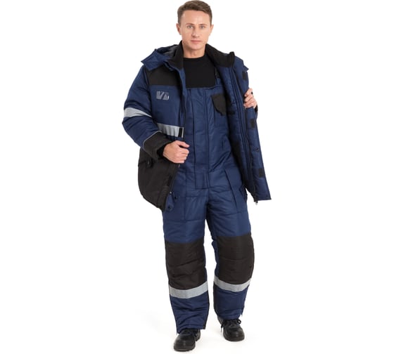 Костюм РАССО НордМен, синий/черный, р.60-62/170-176 01264 (60/170) 1