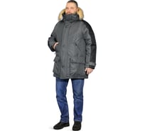 Куртка РАССО Премьер, серый/черный, р.72-74/182-188 75970 (72/182)