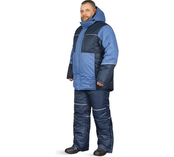 Костюм утепленный РАССО "ДРИМ" цвет темно-синий/синий, р 48-50/182-188 77245 (48/182) 1