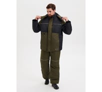 Костюм утепленный РАССО "ДРИМ" хаки/черный, р 68-70/182-188 77290 (68/182)