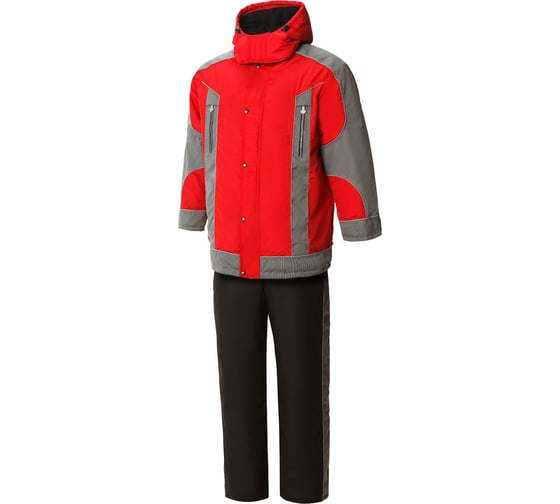 Утепленный костюм СОЮЗСПЕЦОДЕЖДА УЛЬТРА красный/черный, р. 60-62, рост 170-176 2000000021676 1