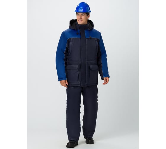 Зимний костюм ФАКЕЛ Балтика темно-синий/васильковый, размер 56-58, рост 182-188 87469379.008 1