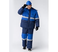 Зимний костюм ФАКЕЛ Профи-Норд темно-синий/васильковый, размер 44-46, рост 158-164 87468915.016