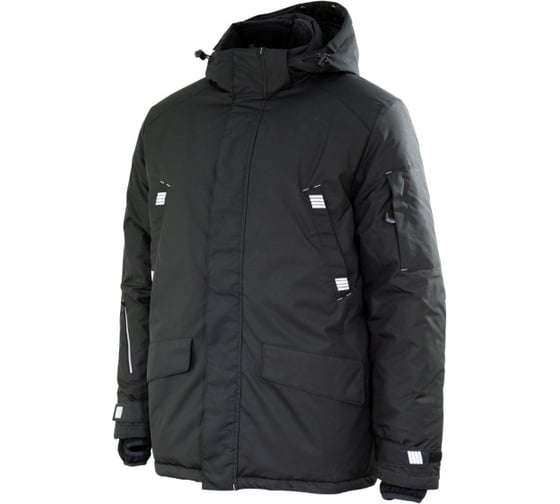 Зимняя куртка-парка Brodeks KW204, черный, размер M KW204BLACKM