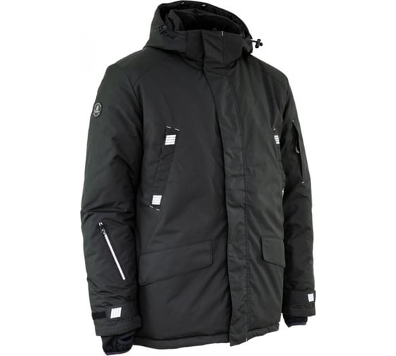 Зимняя куртка-парка Brodeks KW204, черный, размер XL KW204BLACKXL