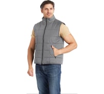 Жилет утепленный URSUS Комфорт,серый, тк.Дюспо ЖИЛ003; 64-66 ЖИЛ003/64-66