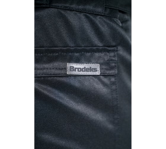 Зимние брюки Brodeks KW304, черный, размер 64/66, long KW304BLACK64L