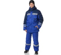 Костюм мужской утепленный Прабо Зима василёк/т.синий 96-100/182-188 (48/5) 16994