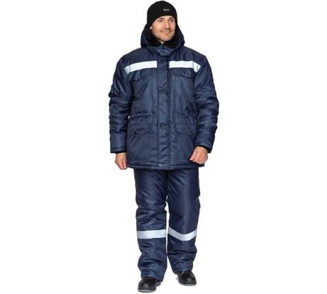 Костюм мужской утепленный Прабо Мастер 1 синий 88-92/170-176 (44/3) 35648