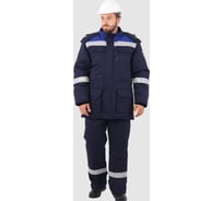 Костюм ГК Спецобъединение АНТИСТАТ зимний, т/синий-василек (120-124, 194-200), компл Кос 685/120/194