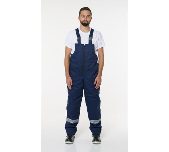 Полукомбинезон мужской зимний Эпицентр Пк703 ткань Твил, цвет темно-синий 60-62/182-188 Пк703 СиСиТВС Пк703.СинС,4610375930732 1