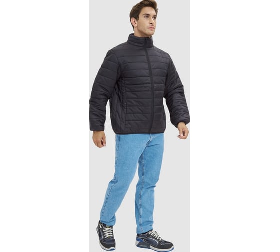 Куртка ГК Спецобъединение ДЕМИ стеганая, черный (112 (4XL), 188), шт Кур 002/112/188