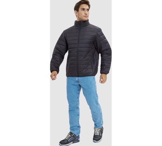 Куртка ГК Спецобъединение ДЕМИ стеганая, черный (112 (4XL), 188), шт Кур 002/112/188