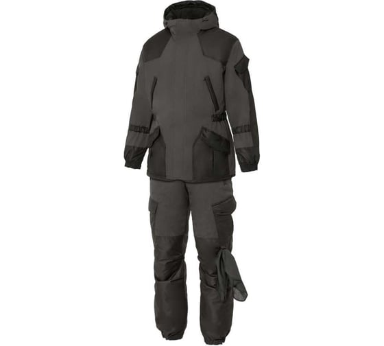 Костюм СОЮЗСПЕЦОДЕЖДА мужской Горка утепленный графит, тк.Берген, 48-50/170-176 2000000286488 1