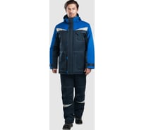 Костюм ГК Спецобъединение КМ-10 ЛЮКС зимний, синий-василек (136-140, 170-176), компл, Кос 466/136/1 Кос 466/136/170