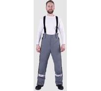 Брюки Iform ХАЙ-ТЕК SAFETY зимние, серый-черный (128-132, 194-200), шт, Брю 217/128/194