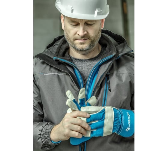 Утепленная куртка-бомбер HOEGERT TECHNIK MOZEL графит, XL HT5K242-XL