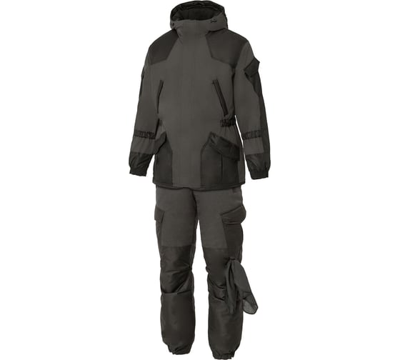 Костюм мужской СОЮЗСПЕЦОДЕЖДА Горка утепленный графит, тк.Берген, 44-46/158-164 2000873830009 1