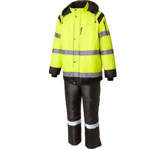 Костюм СОЮЗСПЕЦОДЕЖДА ПРЕМИУМ утепленный тк.Оксфорд желтый/черный, 60-62/170-176 2000873852049 1