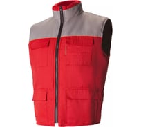 Утепленный жилет СОЮЗСПЕЦОДЕЖДА Профессионал красный/светло-серый, р. 64-66, рост 170-176 2000000055909