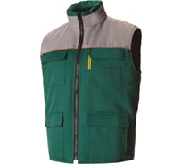 Утепленный жилет СОЮЗСПЕЦОДЕЖДА Профессионал зеленый/светло-серый, р. 64-66, рост 170-176 2000000055893