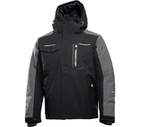 Утепленная куртка с капюшоном HOEGERT TECHNIK HOEGERT AMOS черная 2XL (56) HT5K923-2XL