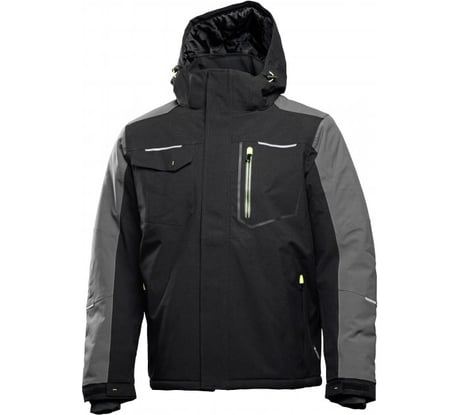 Утепленная куртка с капюшоном HOEGERT TECHNIK AMOS черная M (50) HT5K923-M