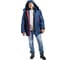 Мужская утепленная куртка Ф Тигода синяя/красная, р.128-132, рост 182-188 310-19-17 1