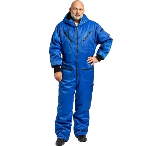 Утепленный комбинезон Ф Волхов, васильковый, р.104, рост 188 311-01-24 1