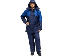 Мужской утепленный костюм Ф Алтай синий/василек, р.96-100, рост 182-188, 310-111/321-25-5