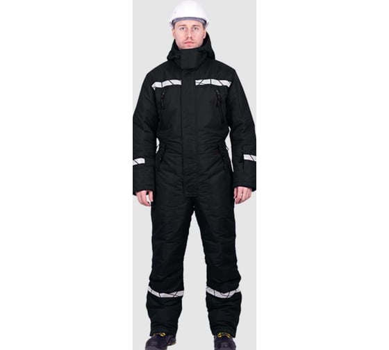 Комбинезон ГК Спецобъединение ПИЛОТ зимний, черный (120-124, 188) Ком 018/120/188 1