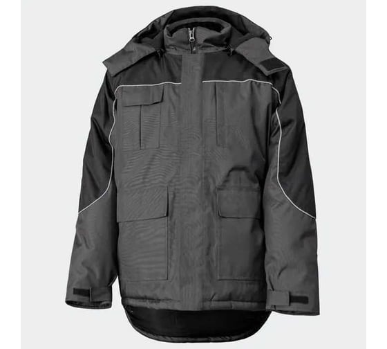 Куртка рабочая зимняя Балтобувь WINTER, премиум ткань Oxford 600D, серый, XXXL PRO-WINTER-Jgb-XXXL 1