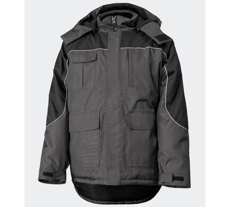 Куртка рабочая зимняя Балтобувь WINTER, премиум ткань Oxford 600D, серый, XL PRO-WINTER-Jgb-XL