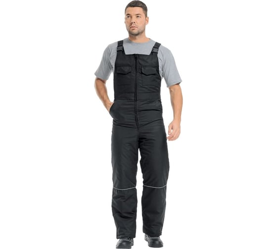 Полукомбинезон ГК Спецобъединение ДИКСОН зимний, черный (104-108, 194-200) Пком 530/104/194 1