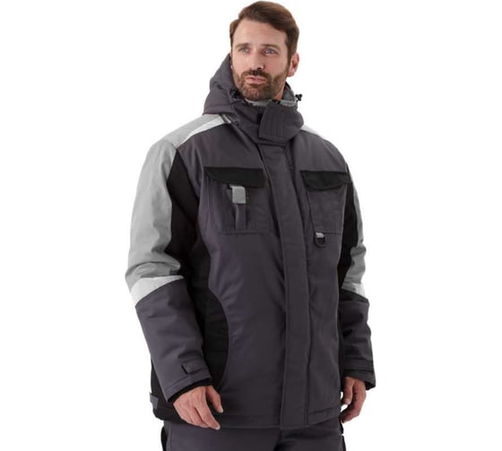 Костюм зимний URSUS ВЕКТОР Костюм зимний URSUS ВЕКТОР куртка/полукомбинезон, темно-серый/черный/светло-серый КОС808-440; 56-58, 182-188 КОС808-440/56-58, 182-188 1