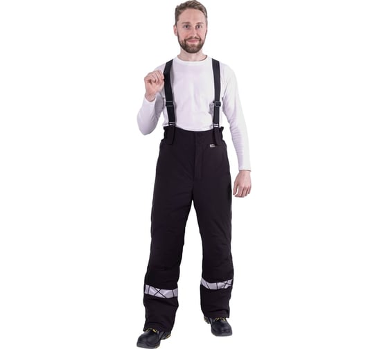 Брюки Iform ХАЙ-ТЕК SAFETY зимние, черные (104-108, 194-200) Брю 216/104/194 1