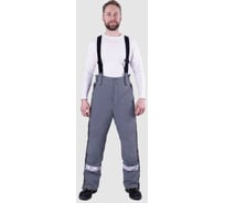 Брюки Iform ХАЙ-ТЕК SAFETY зимние, серый-черный (104-108, 194-200) Брю 217/104/194
