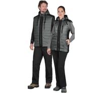 Жилет СИРИУС Урбан-Р серый с черным тк. Дюспо р. 88-92 149841-р