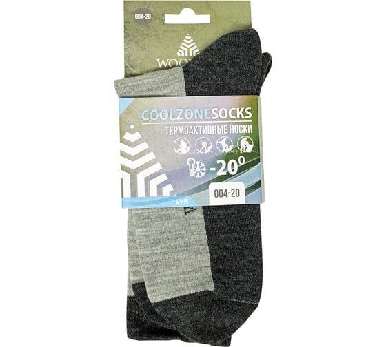 Термоноски WOODLINE Coolzone р. 41-43 0070974