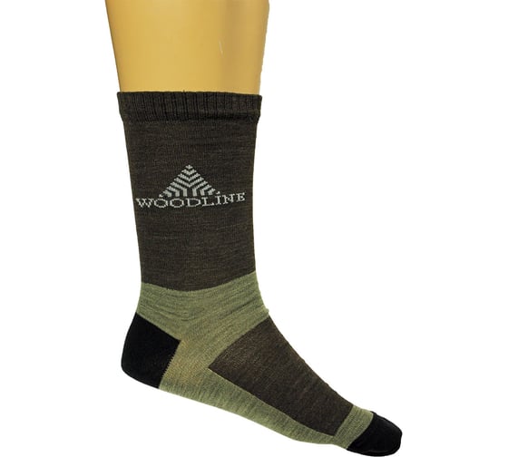 Термоноски WOODLINE Double комплект 2 пары, р. 41-43 0070976